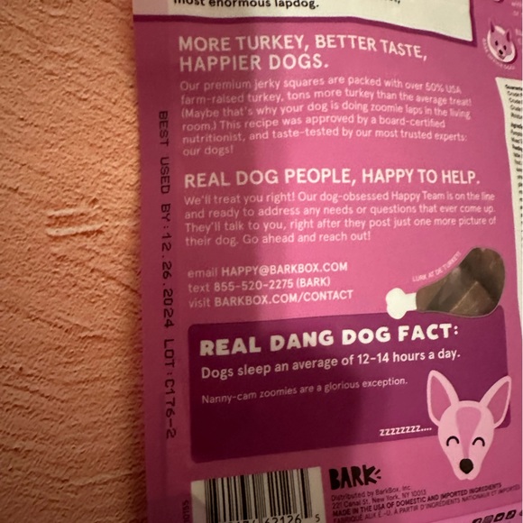 Brand new, Super chewer toy & 2 bags of dog treats - Picture 12 of 14